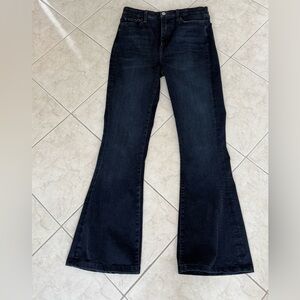 7 For All Mankind Dark Blue skinny boot jeans